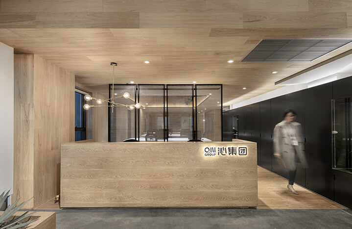 办公空间，重庆办公室设计，QIN沁集团办公空间设计 ，广告公司办公空间