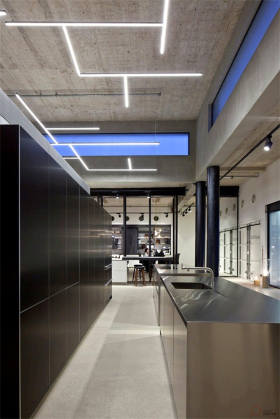 loft风格工作室展厅设计