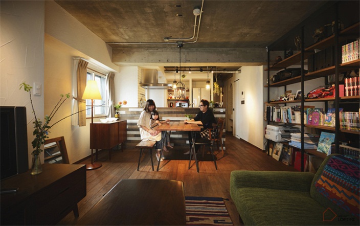 日本LOFT风格住宅改造设计