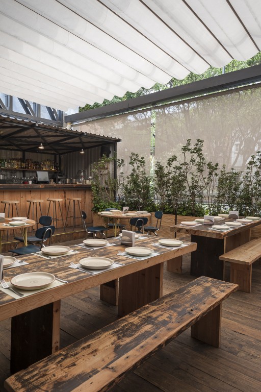 餐饮空间，墨西哥餐馆设计，探店，海鲜餐厅设计，回收木材