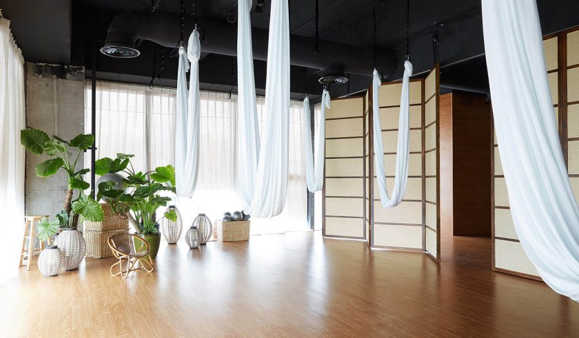 康希建筑设计事务所，瑜伽教室设计，上海瑜伽室设计，瑜伽室设计