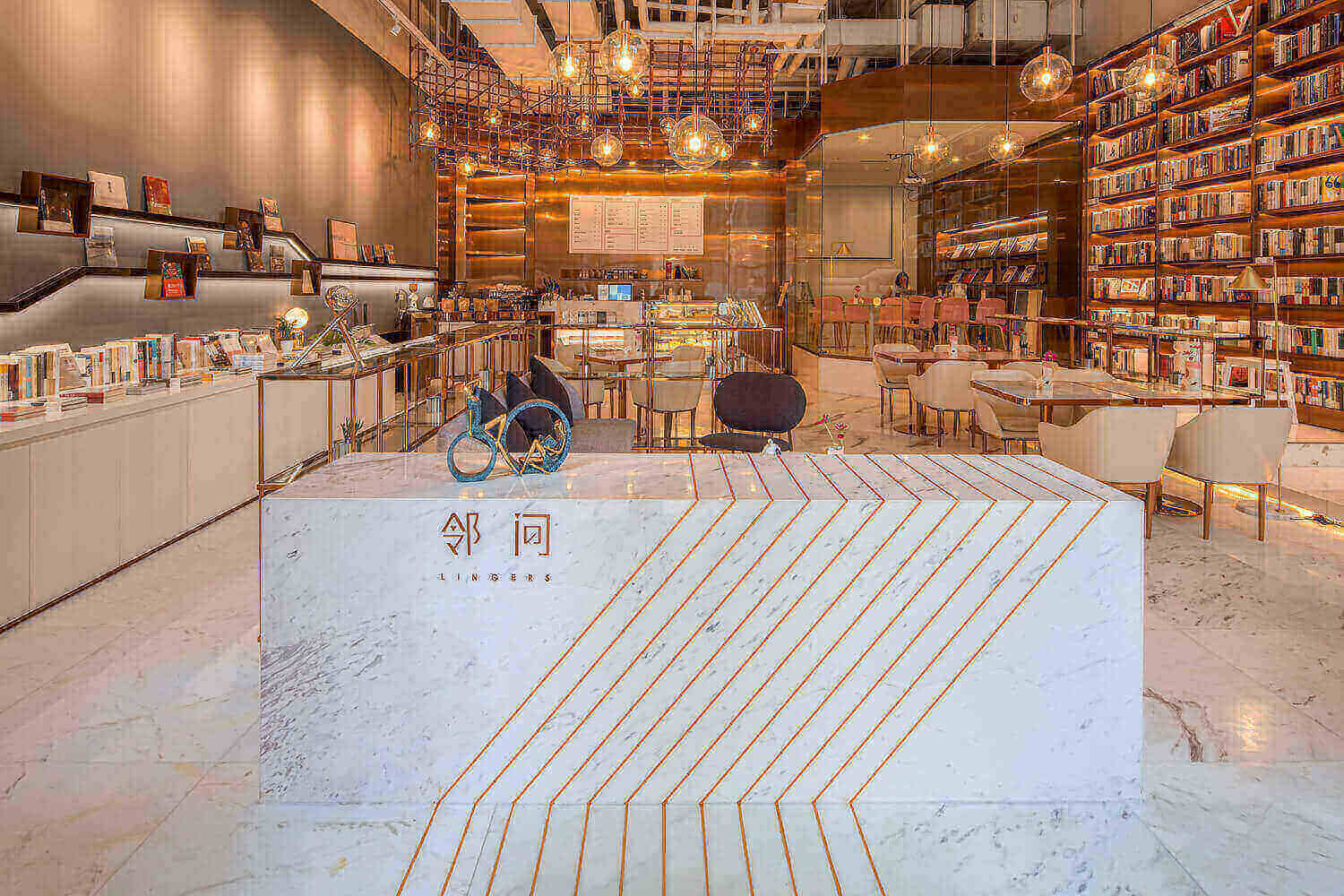 商业空间，书店设计，深圳，合吉空间艺术，邻间Lingers书吧