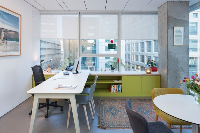 办公空间，办公室设计，国外办公室设计，以色列，基金会办事处，现代风格