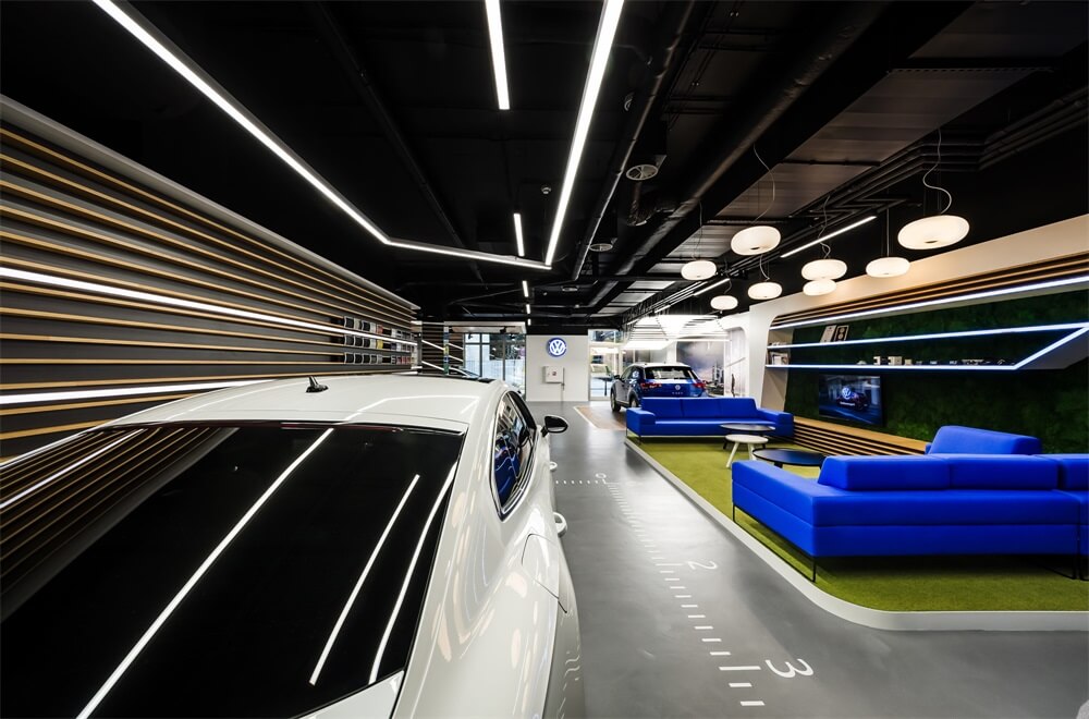 展厅，汽车概念店设计，大众家居，Volkswagen Home概念店，lina™工作室，现代风格
