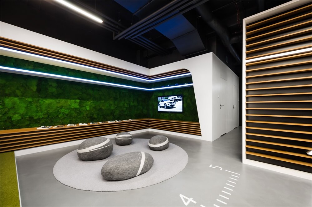 展厅，汽车概念店设计，大众家居，Volkswagen Home概念店，lina™工作室，现代风格