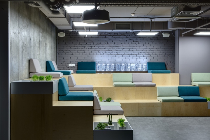 乌克兰创意工业风格HUB 4.0办公室设计，创意工业风格办公室设计
