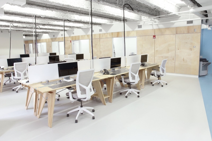 木色为主的办公室设计，个性办公室设计