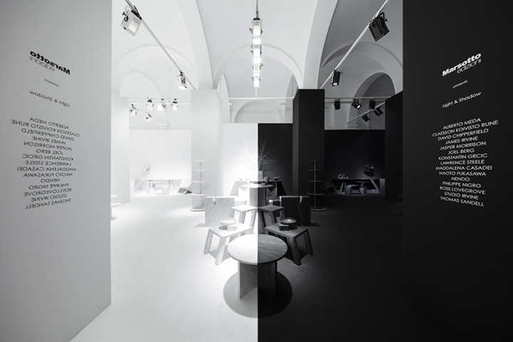 米兰Marsotto Edizioni展厅设计，极简风展厅设计