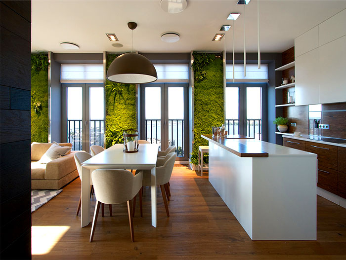  乌克兰现代公寓设计，现代公寓设计，公寓设计