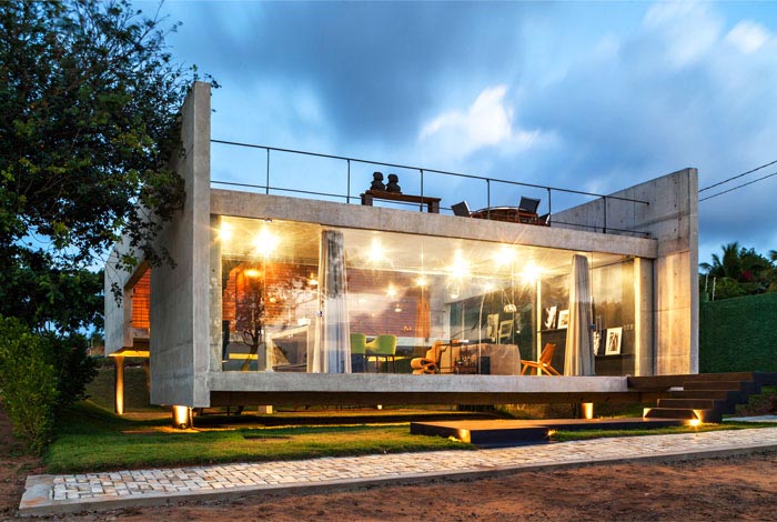巴西现代别墅设计，别墅设计