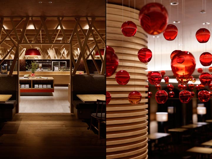 日本简约自助餐厅设计，自助餐厅设计