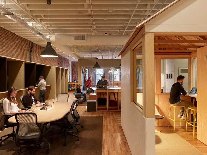 办公空间，办公室设计，客服中心，Airbnb