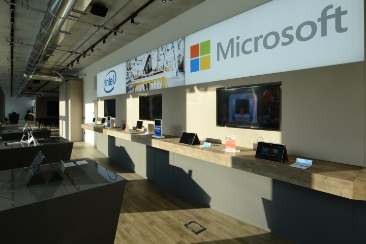 办公空间，办公室设计，微软办公室，科技公司办公室设计