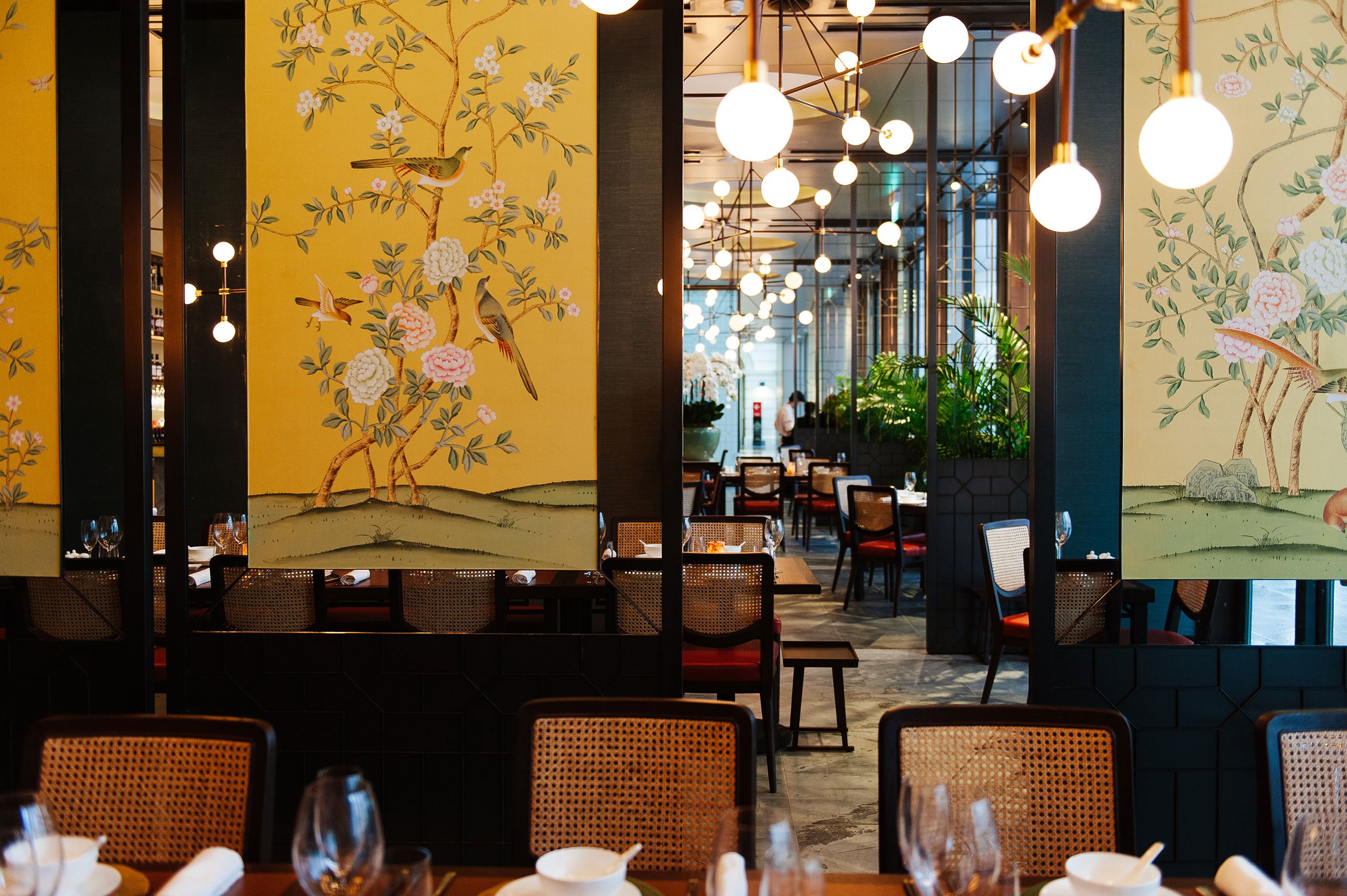 商业空间，餐饮空间，皇后餐厅，国外餐厅设计，中国风餐厅