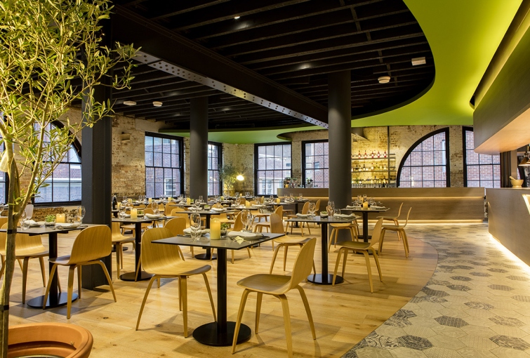 商业空间，餐饮空间，国外餐厅设计，现代风格餐厅设计