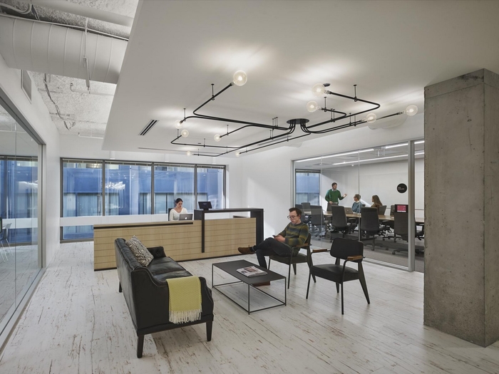 办公空间，科技公司办公室设计，国外办公室设计，开放式办公室设计