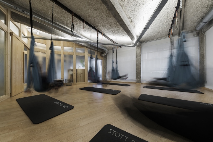 商业空间，瑜伽空间，瑜伽室，yoga训练室设计