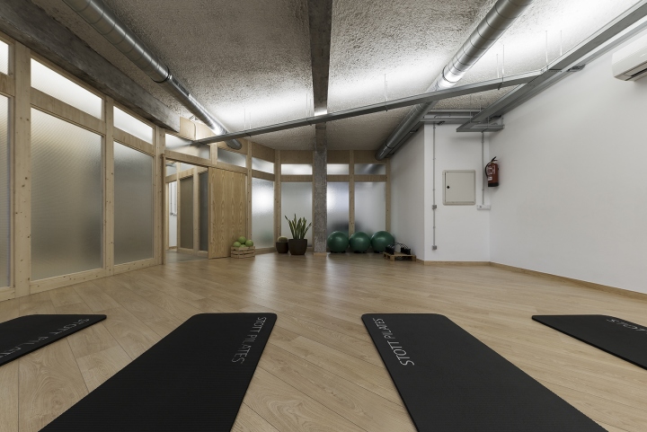 商业空间，瑜伽空间，瑜伽室，yoga训练室设计