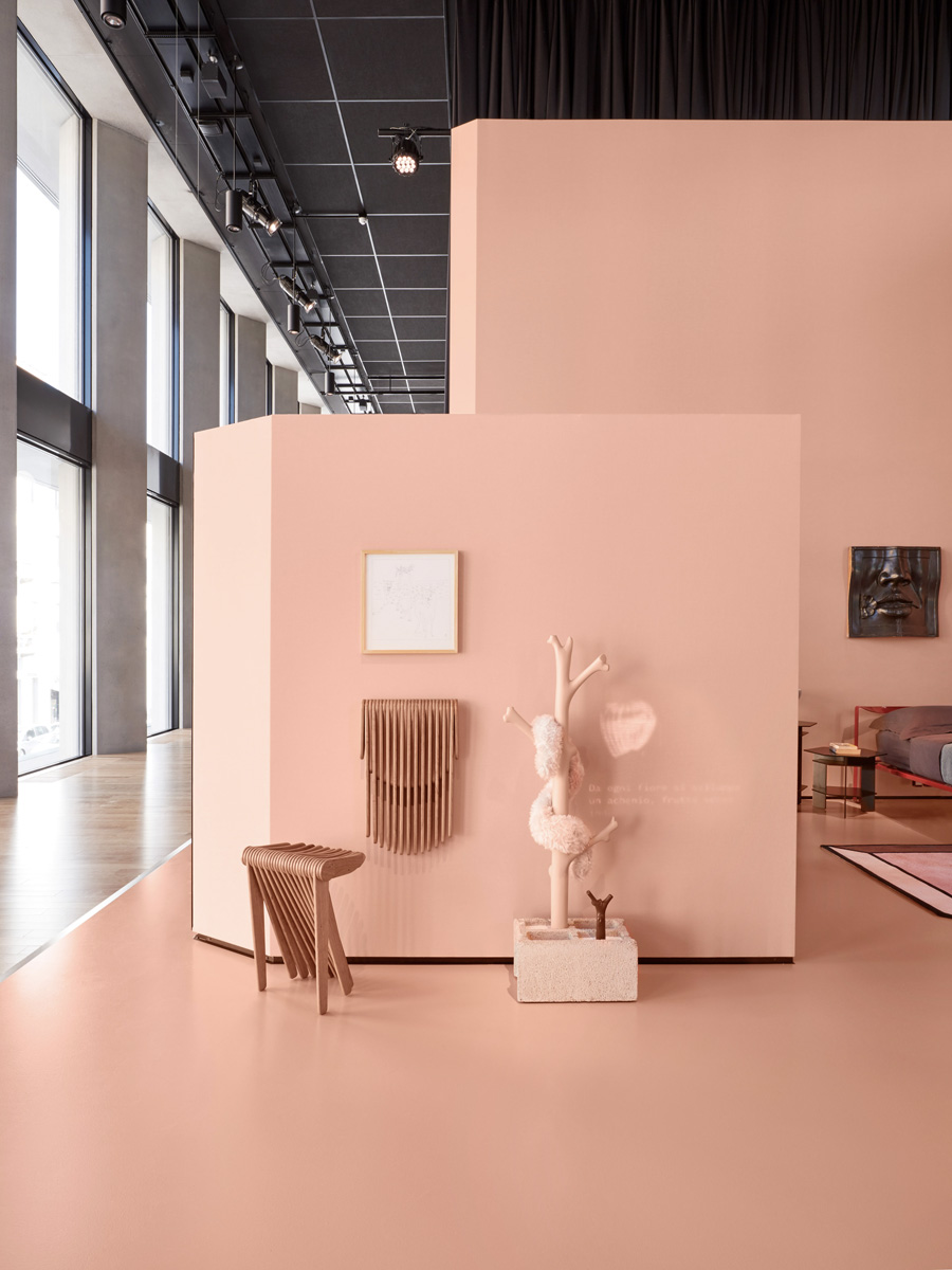 2017米兰设计周计，家具展示厅设计，Cassina家具展览