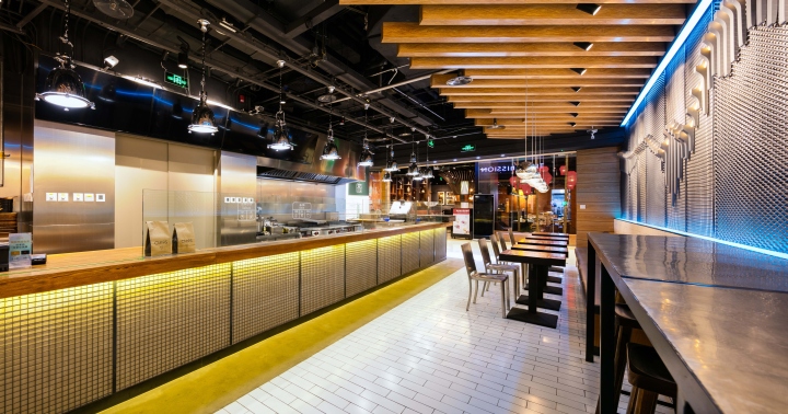 餐厅设计，餐饮空间，现代餐厅设计，墨西哥烤肉餐厅