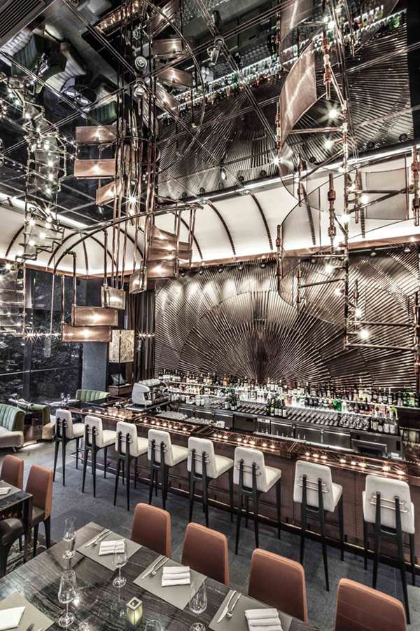 LOFT咖啡厅酒吧设计 LOFT风格装修效果图 咖啡厅酒吧设计 