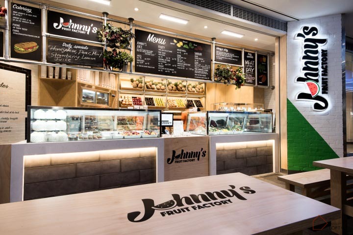 悉尼Johnny’s 工业风格果品店