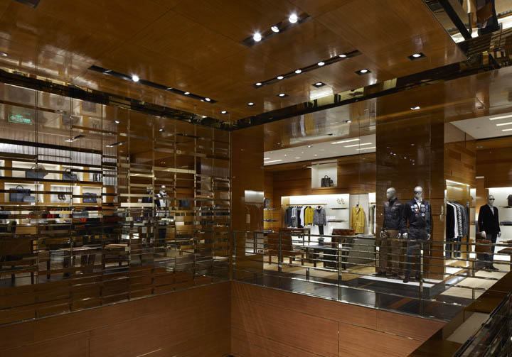 上海路易威登 Louis Vuitton LOFT风格专卖店装修设计效果图
