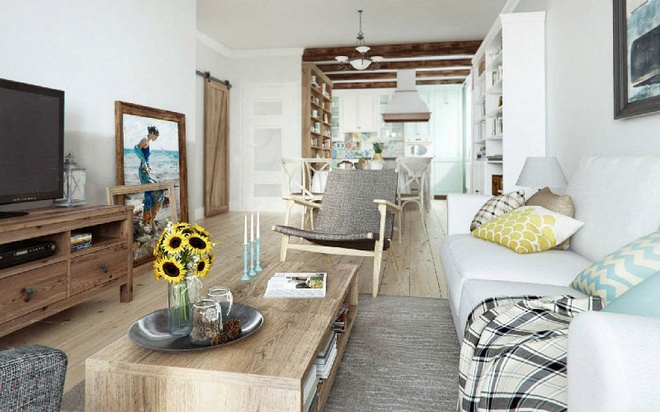 公寓设计 北欧风格设计 田园风格设计 斯堪的纳维亚风格设计 
