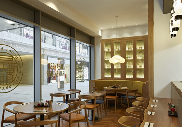 餐饮空间，英国餐厅设计，混搭风格设计，Blenheim Design，东西方混搭风