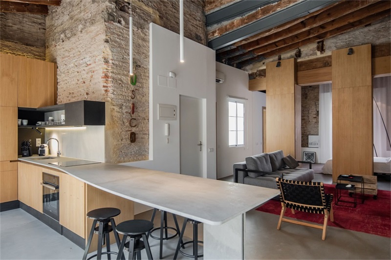 住宅空间，公寓翻修设计，老建筑改造设计，私人住宅设计，Roberto Di Donato事务所