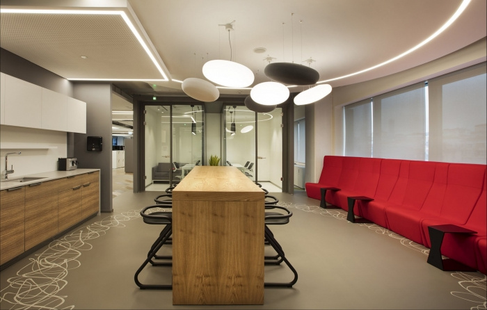 办公空间，巴斯夫集团，化工公司办公室设计，国际公司办公室设计，现代风格办公室