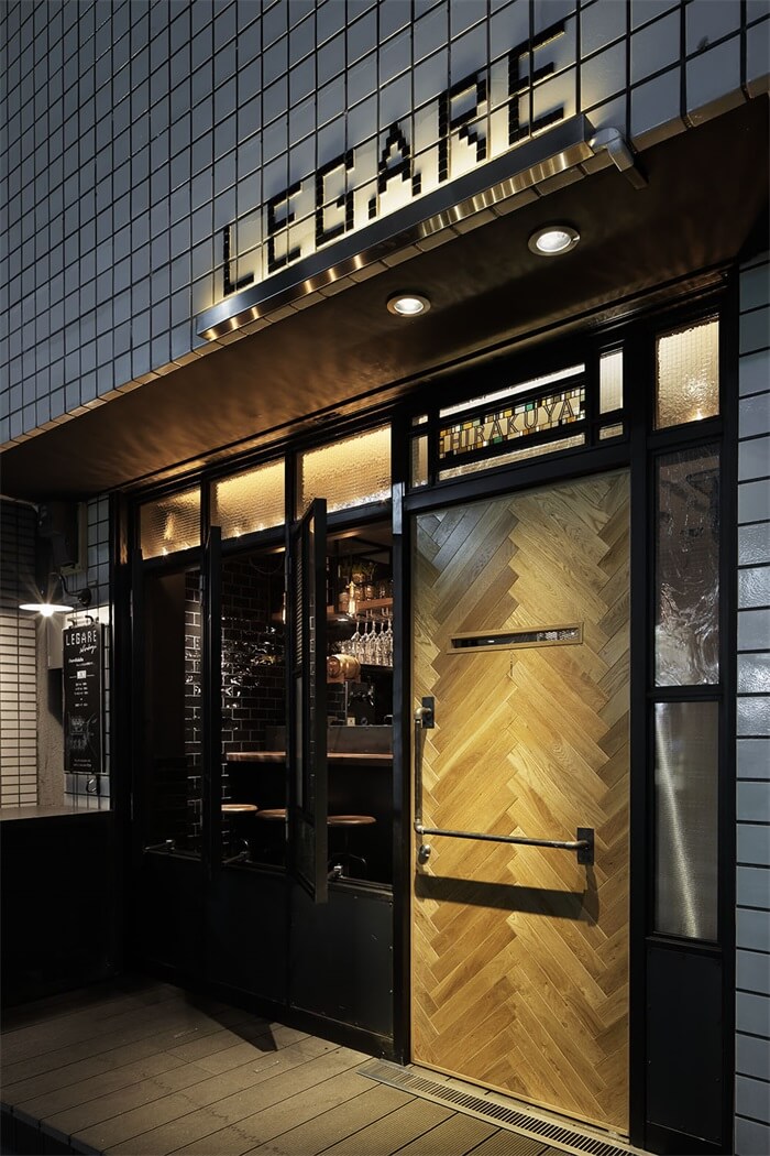 餐饮空间，酒吧餐厅设计，小餐吧，居酒屋，东京HIRAKUYA×LEGARE餐吧