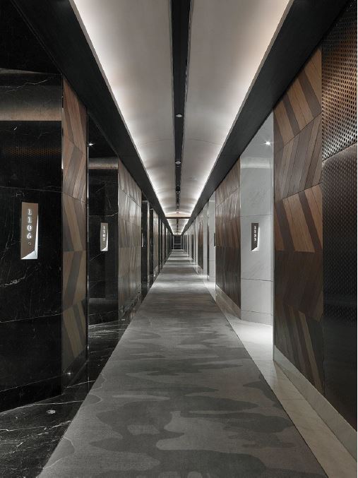 酒店空间，赫希贝德纳联合设计公司(HBA)，精品酒店设计，现代简约风格，上海