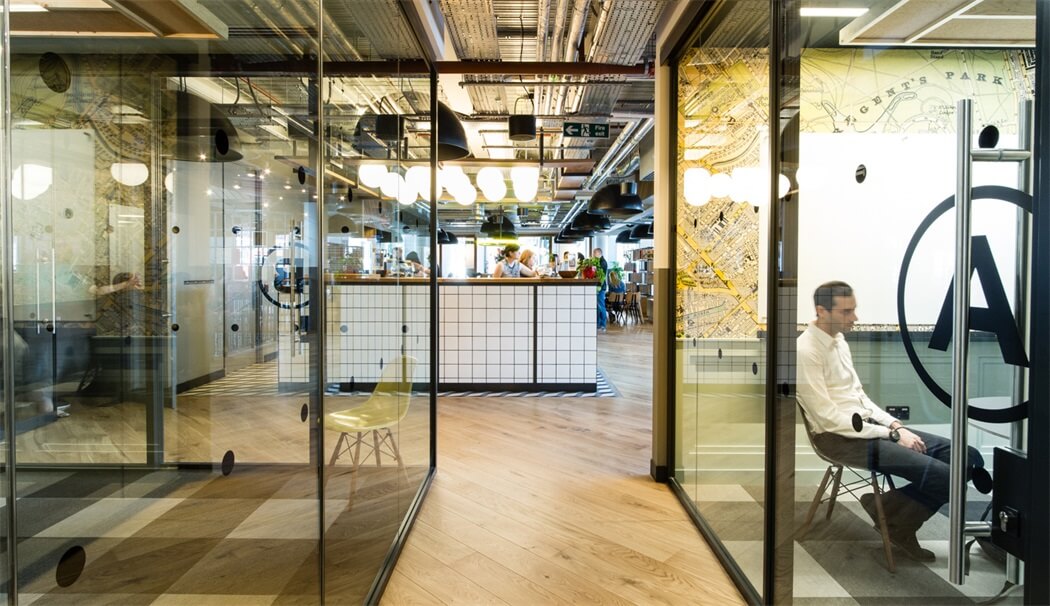办公空间，联合办公空间设计，WEWork联合办公，伦敦