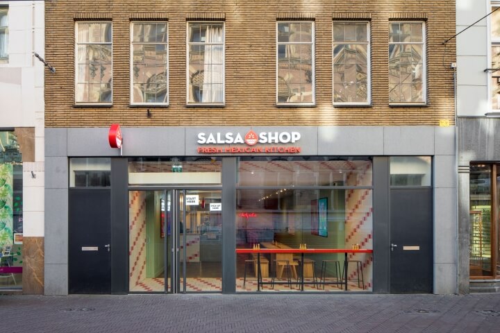 餐饮空间，快餐店设计，Salsa Shop餐厅，荷兰海牙，国外餐厅设计