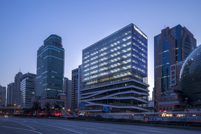 办公空间，办公室设计，Yum China，百胜中国，上海办公室设计，集团公司办公室设计，现代风格办公室