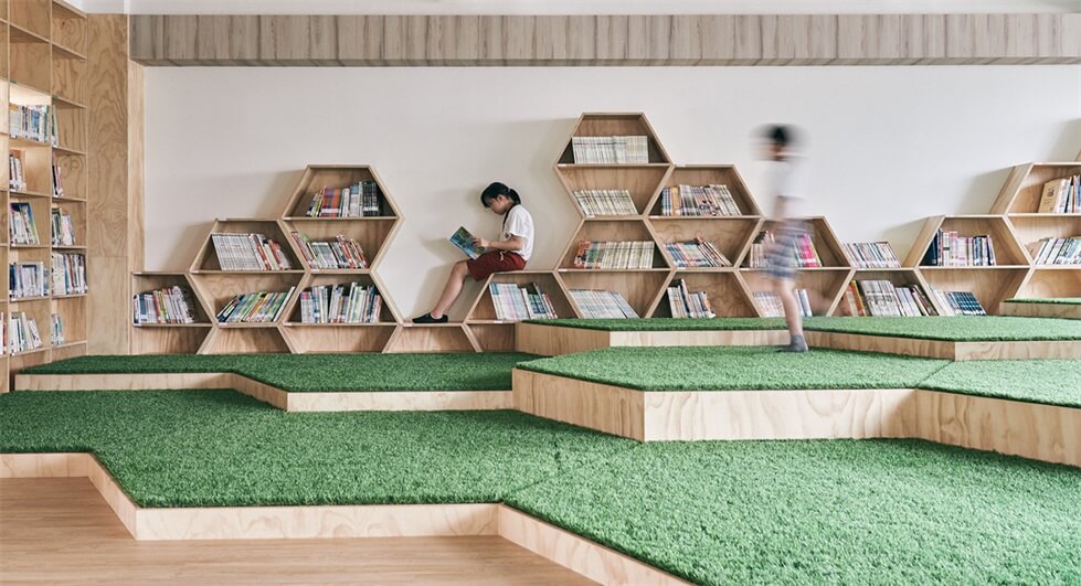 公共空间，学校图书馆设计，阅读室设计，台湾设计，Hey!Cheese