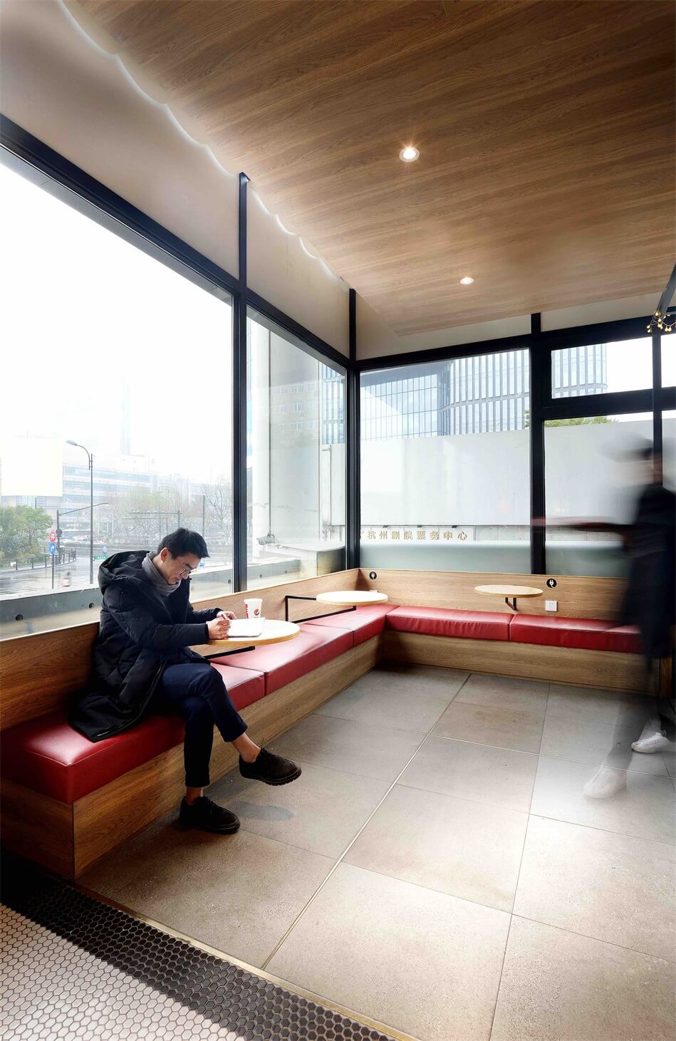 餐饮空间，快餐厅设计，杭州KFC设计，国内KFC设计