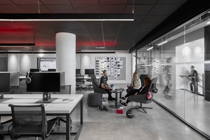 办公空间，办公室设计，集团公司总部设计，锐步办公室设计，Gensler