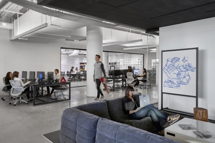 办公空间，办公室设计，集团公司总部设计，锐步办公室设计，Gensler
