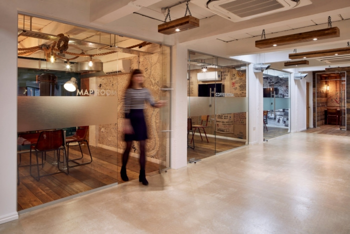 办公空间，国外办公室设计，伦敦联合办公室设计，联合办公空间，共享办公室设计，创意人空间