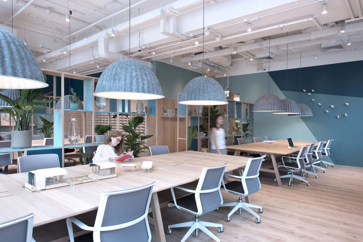办公空间，办公室设计，联合办公空间，共享工作空间，香港联合办公室设计