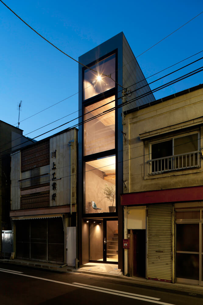 住宅空间，私人住宅空间设计，80平米左右住宅设计，小宅概念，水泥住宅设计，日本住宅设计