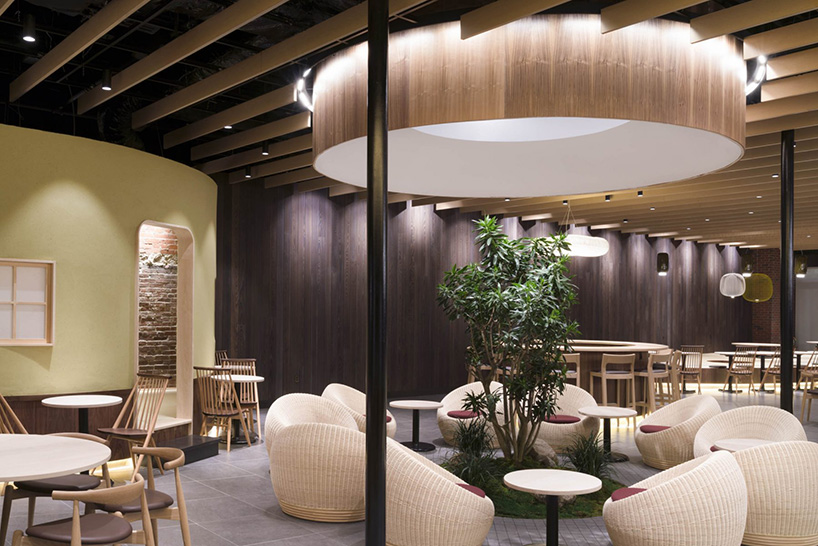 餐饮空间，茶馆设计，日式茶馆设计，中西结合，现代与传统，町屋元素