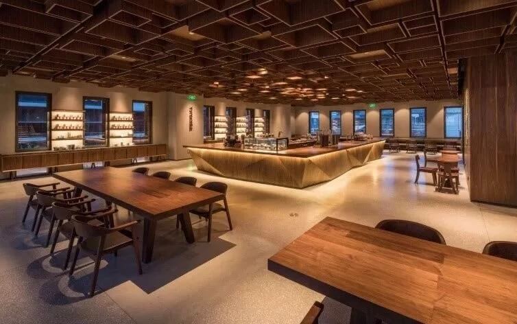 餐饮空间，咖啡馆设计，星巴克咖啡店设计，北京咖啡厅设计