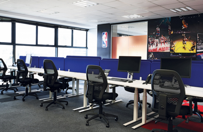 办公空间，办公室设计，国外办公室设计，NBA办公空间，现代风格办公室设计