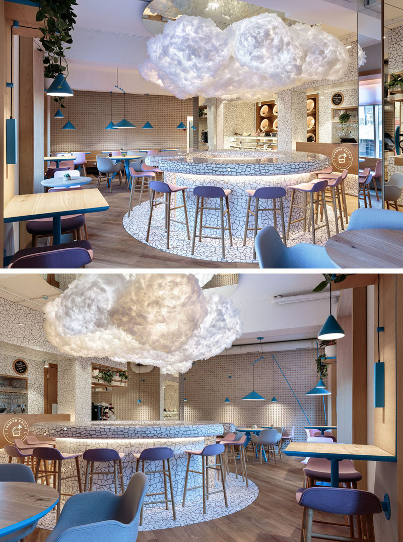 餐饮空间，咖啡馆设计，咖啡厅设计，小食店设计，75平米咖啡厅设计
