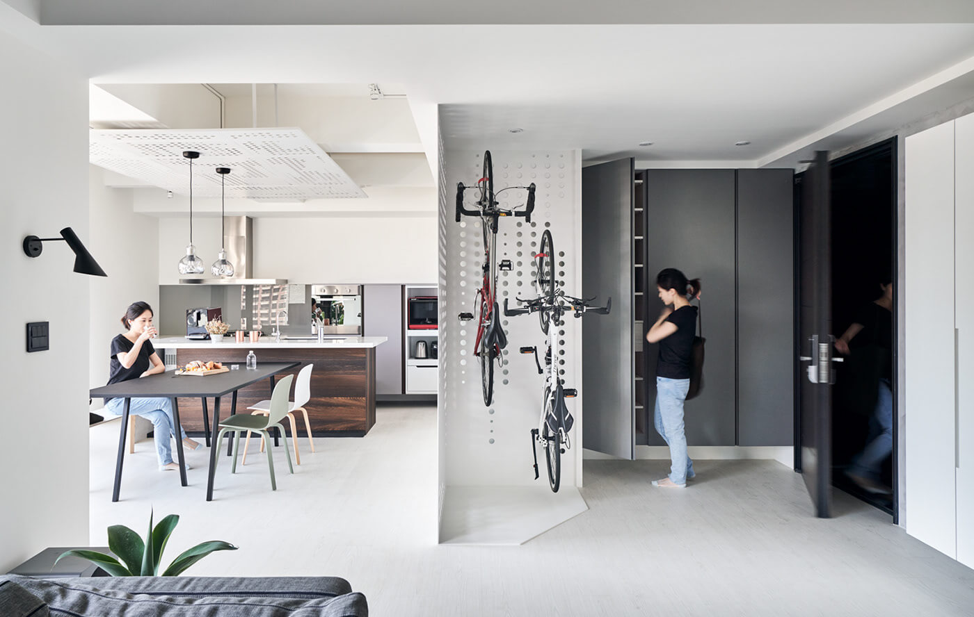 住宅空间设计，私人住宅空间，台湾设计，现代住宅设计