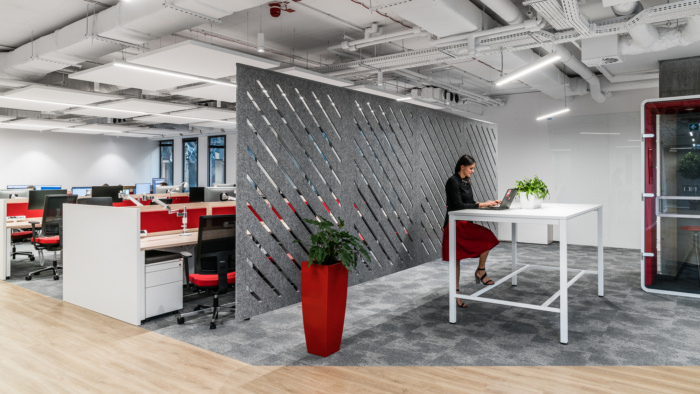 办公空间，科技公司办公室设计，混搭风办公空间设计，波兰，软件公司办公室设计