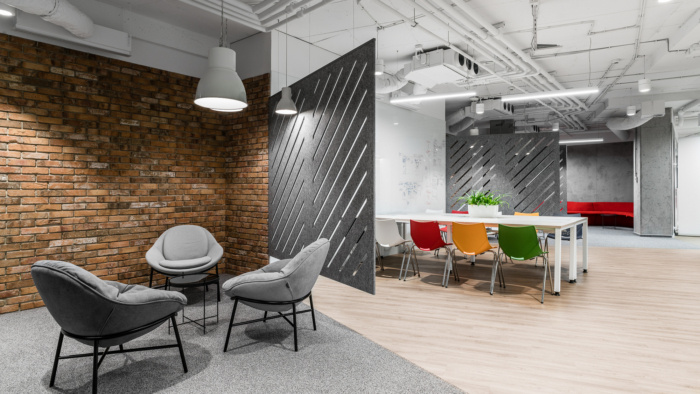 办公空间，科技公司办公室设计，混搭风办公空间设计，波兰，软件公司办公室设计